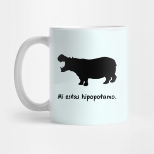 Mi estas hipopotamo Mug